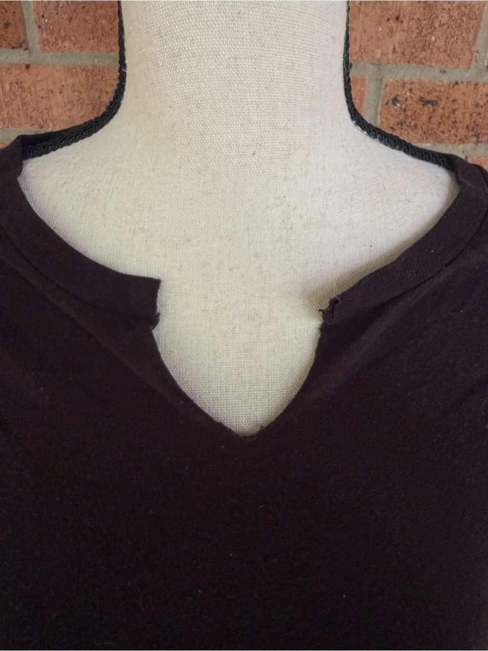 Unisex Black Tee with Moth & Crescent Moon Graphic - Picture 4 of 4